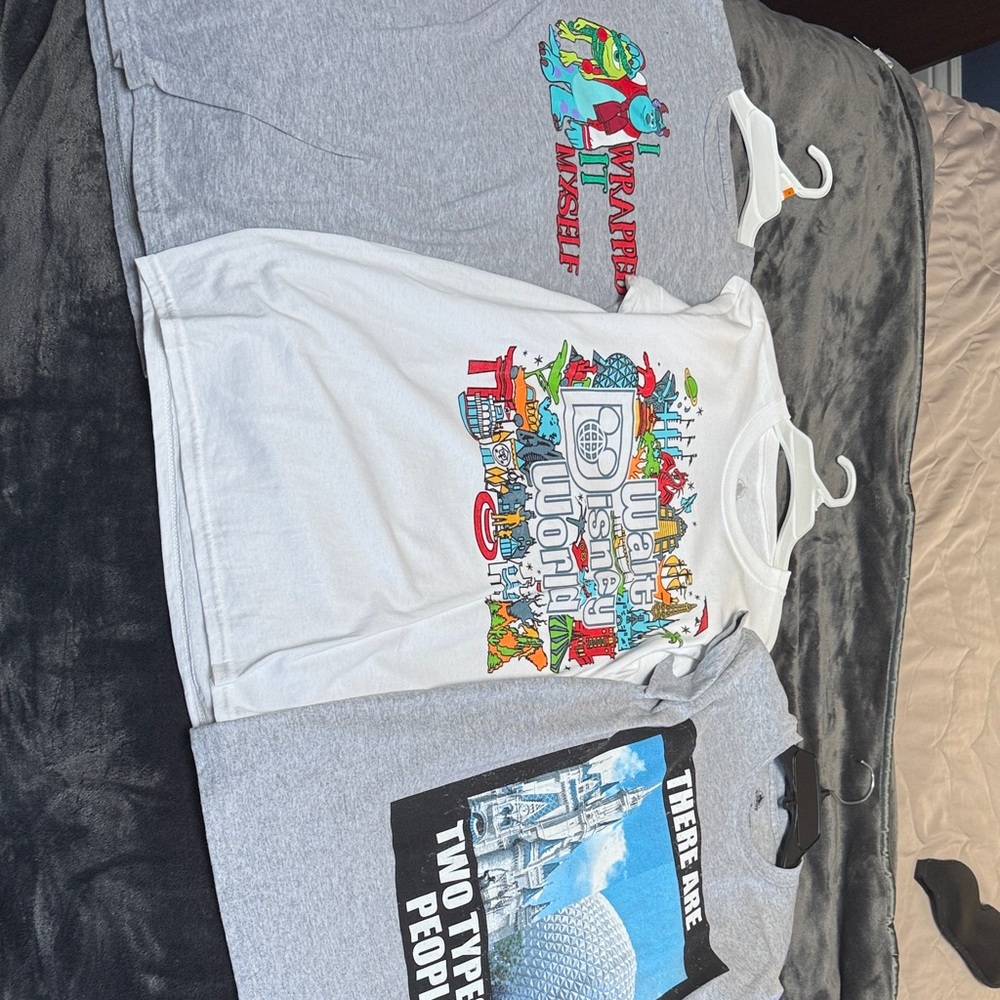 4 Adult Small Disney T-Shirts
